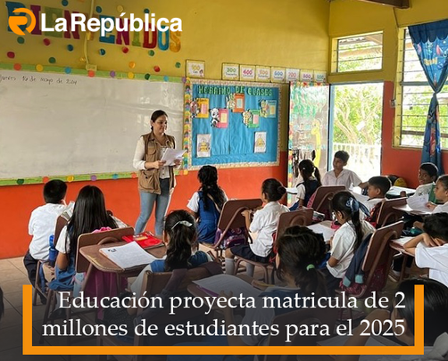     Educación proyecta matricula de 2 millones de estudiantes para el 2025 - Cover Image